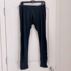 Bebe Pleather Leggings